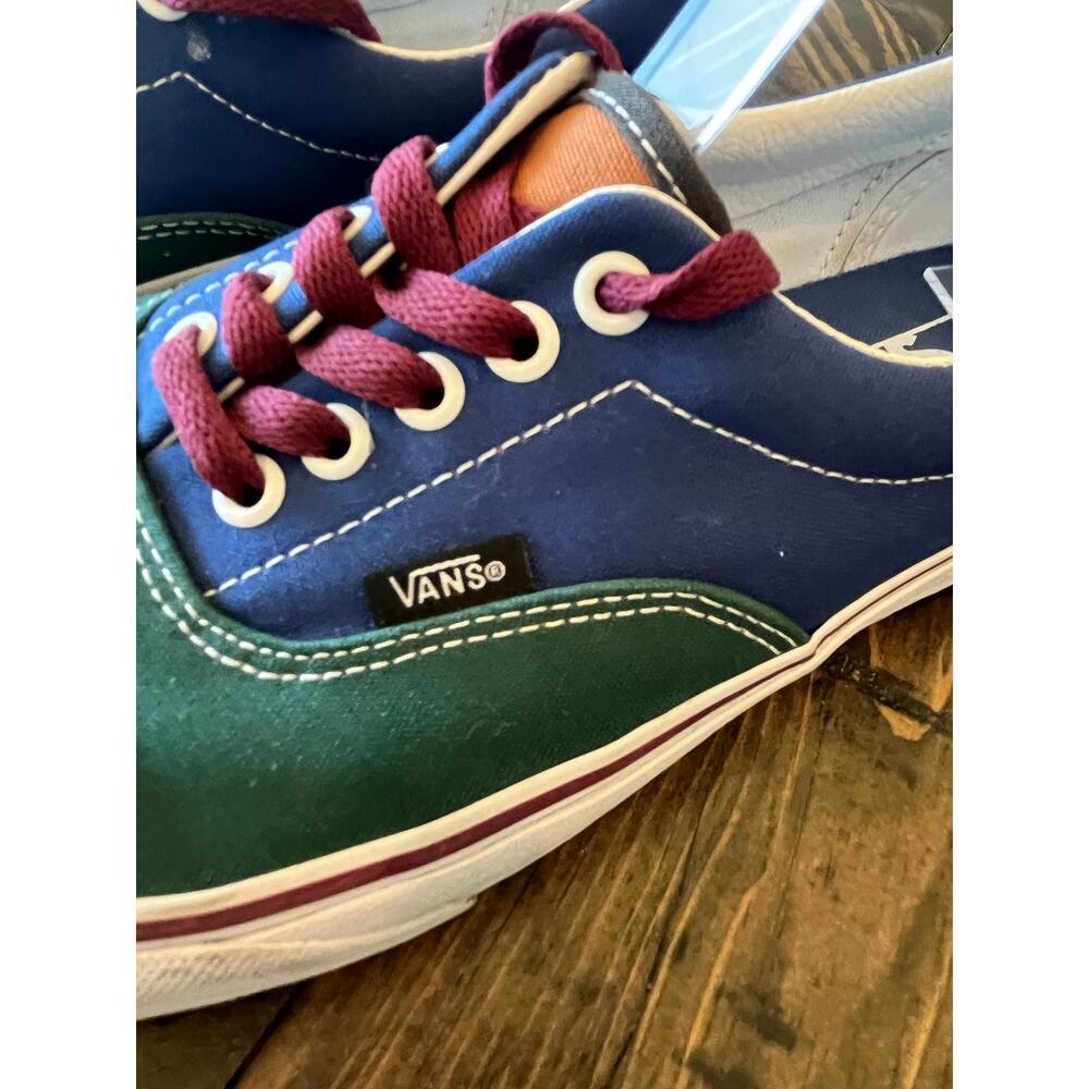 Vans Old Skool Multi Color Skater Low Top Sneaker Shoes Men 8.5 Skateboard Emo - Picture 8 of 12